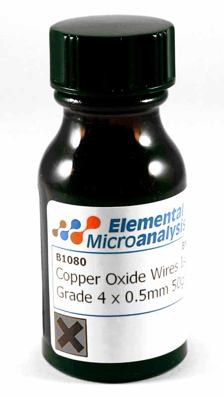 Copper Oxide Wires Isotope Grade 4 x 0.5 mm 50 g

9 UN3077 NOT RESTRICTED
Special Provision A197
